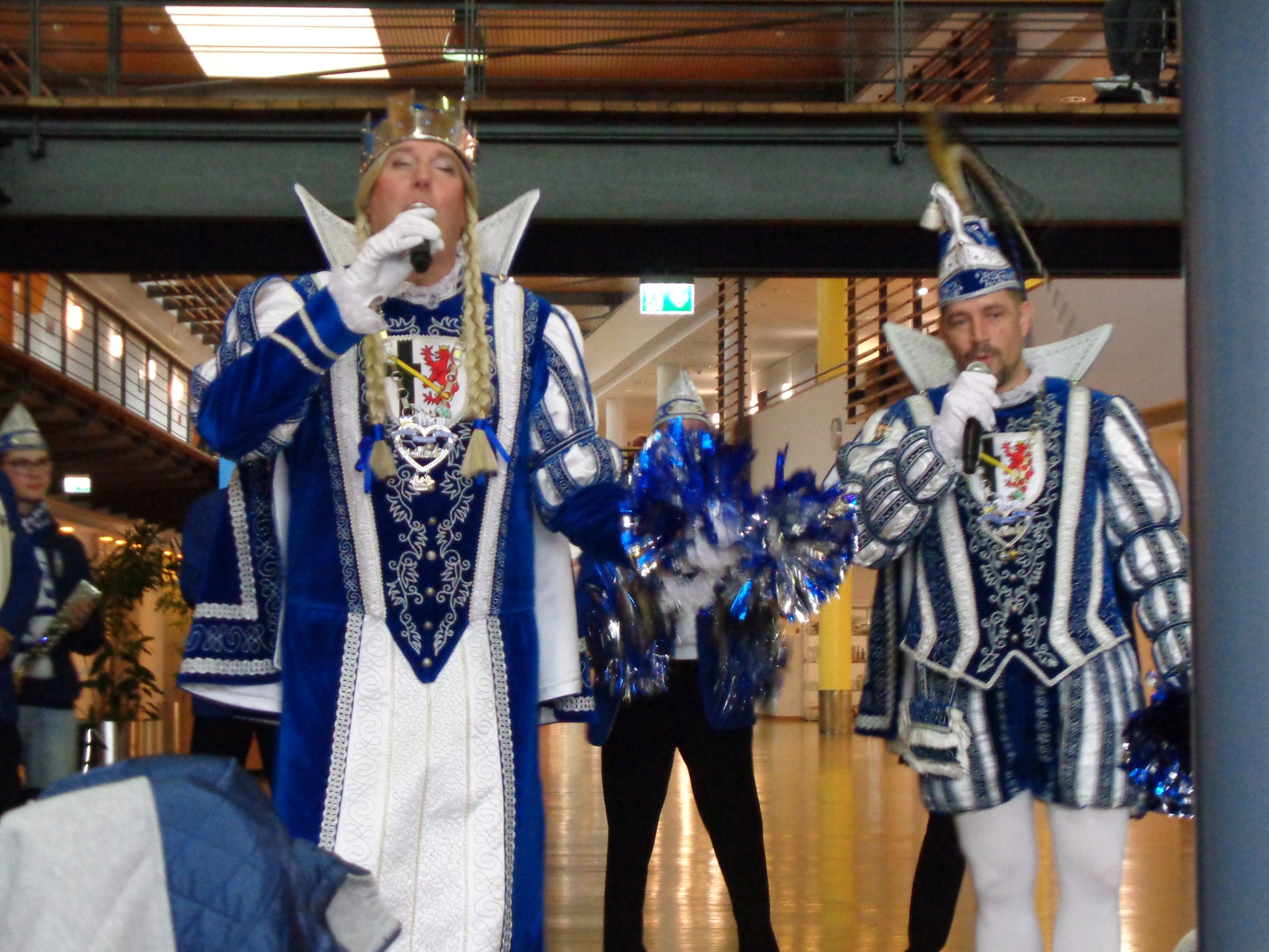 Kölner Karnevalsgesellschaft besucht ihren Kameraden