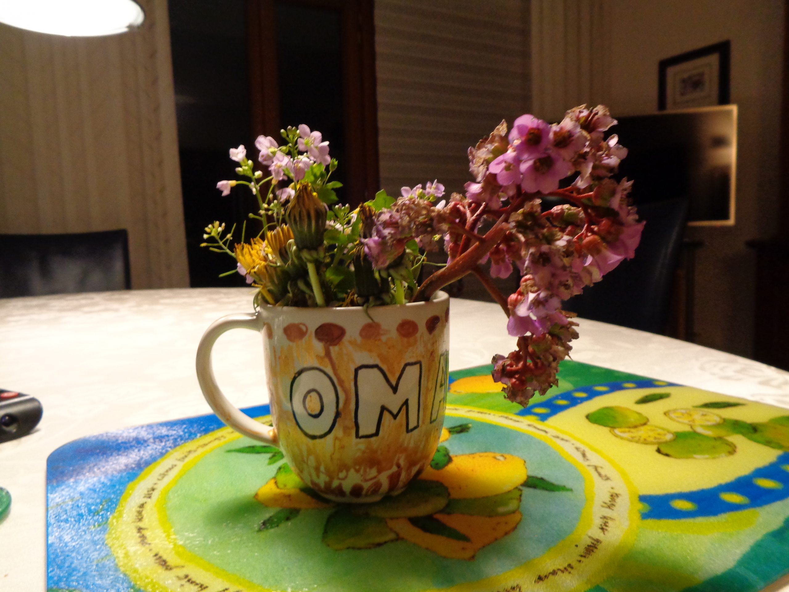 Blumenstrauß für die Oma